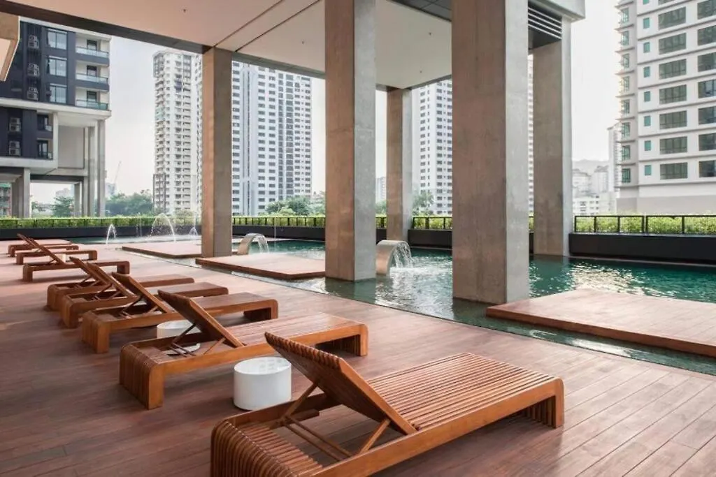 Apartment Arcoris Soho 2Bedroom 1-7Pax Industrial Loft Style Kuala Lumpur Malaysia